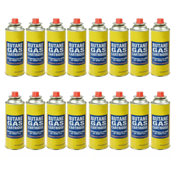 butane canister pack of 16